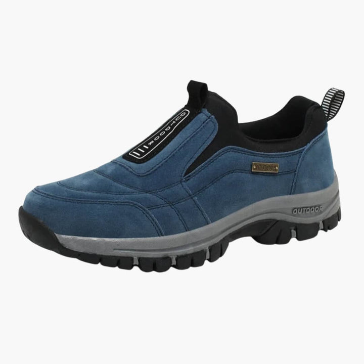 Herren Wanderschuhe mit Slip-On-Design und strukturierter Sohle