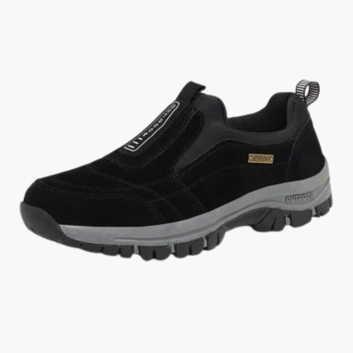 Herren Wanderschuhe mit Slip-On-Design und strukturierter Sohle