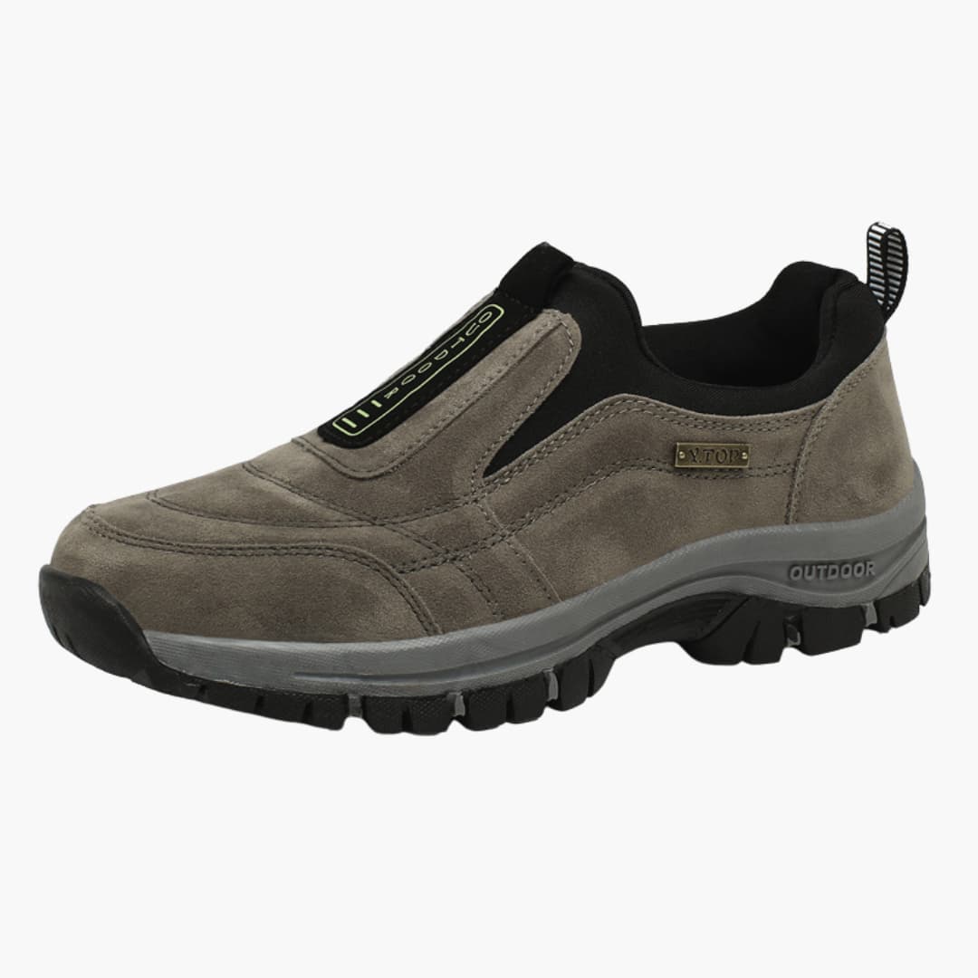 Herren Wanderschuhe mit Slip-On-Design und strukturierter Sohle