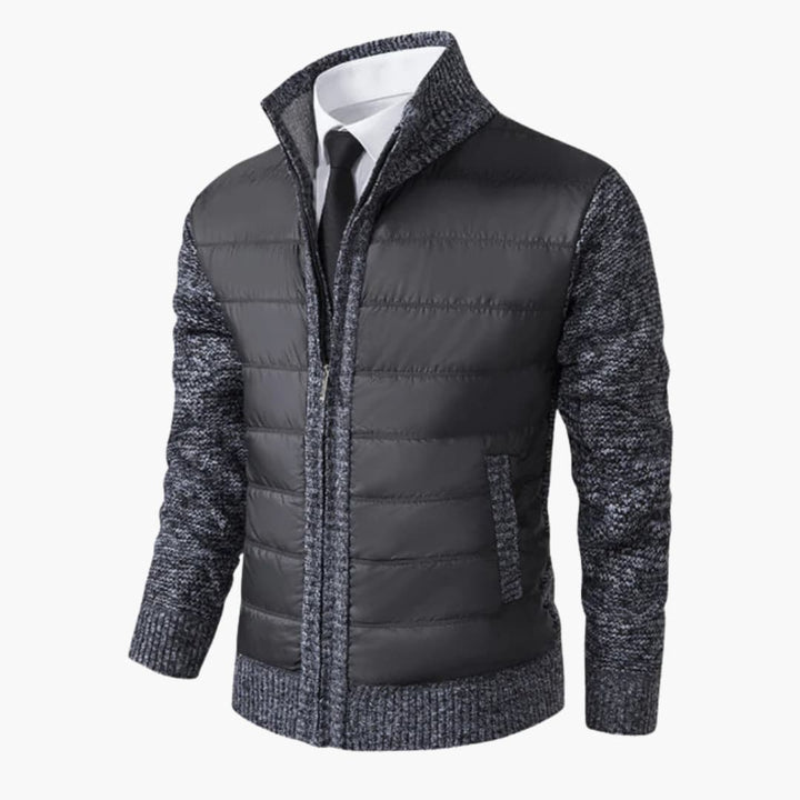 Herren-Winterjacke mit Stehkragen