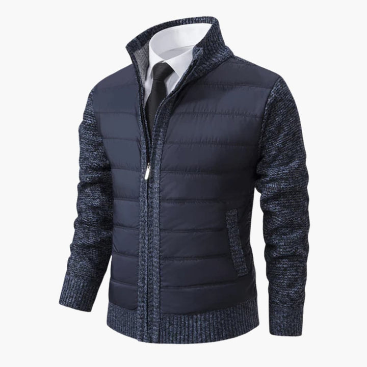 Herren-Winterjacke mit Stehkragen