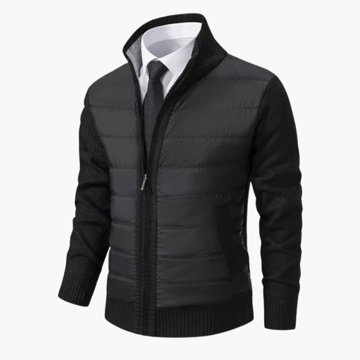 Herren-Winterjacke mit Stehkragen