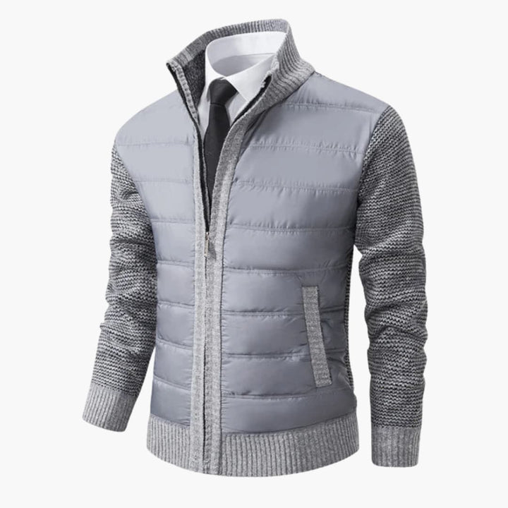 Herren-Winterjacke mit Stehkragen
