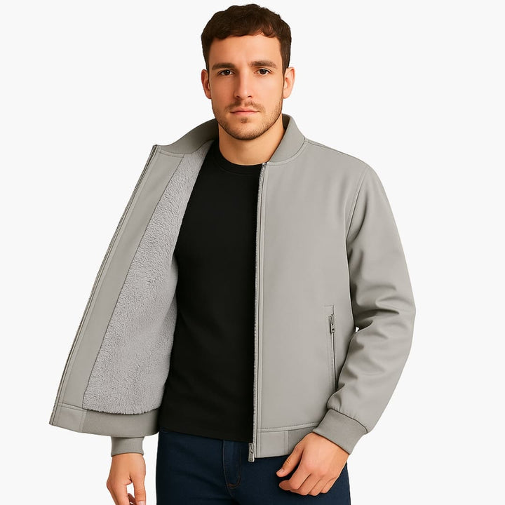 Herren Bomberjacke mit Fleecefutter