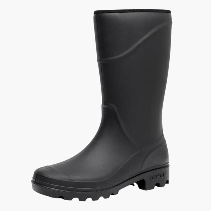 Herren Gummistiefel mit Schlupfform und profilierter Sohle