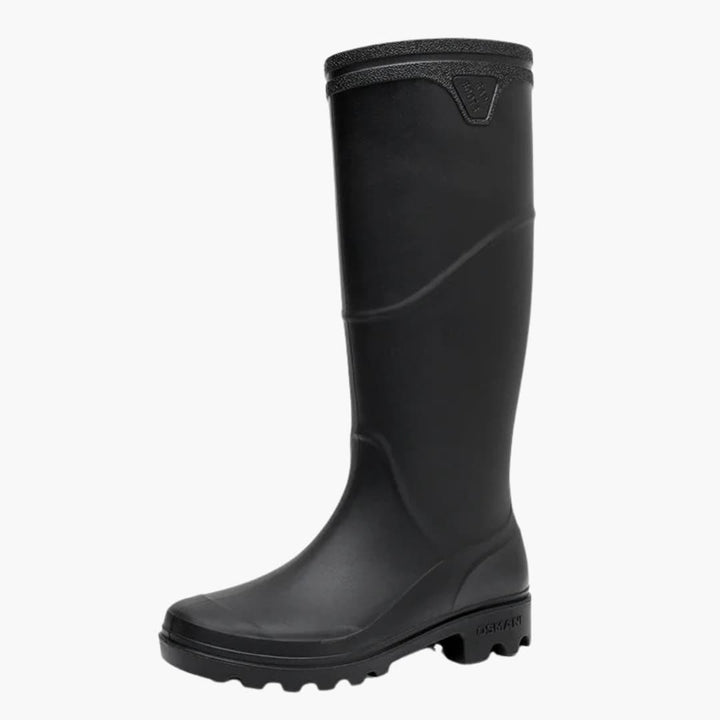 Herren Gummistiefel mit Schlupfform und profilierter Sohle