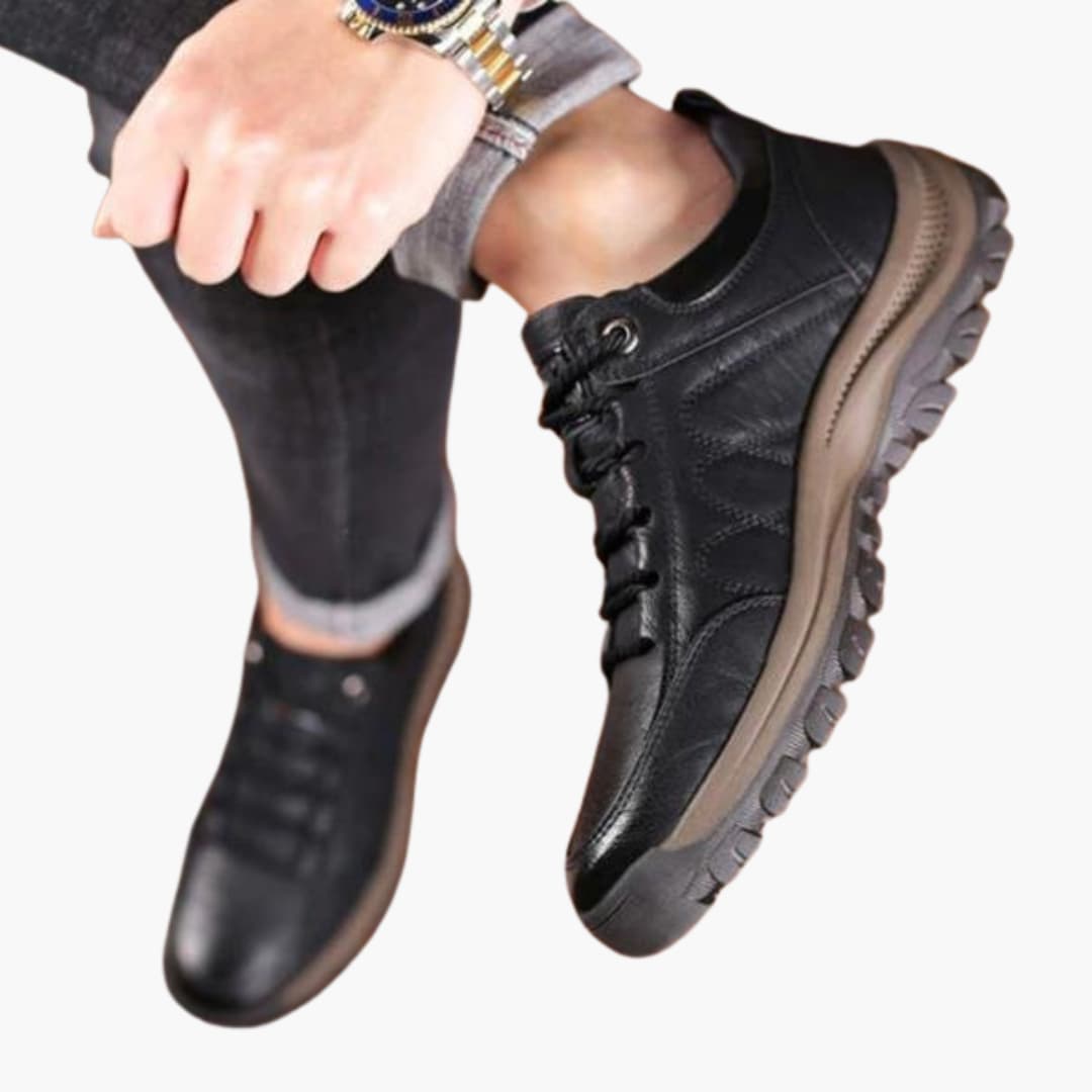 Herren Schnürschuhe mit Gummisohle