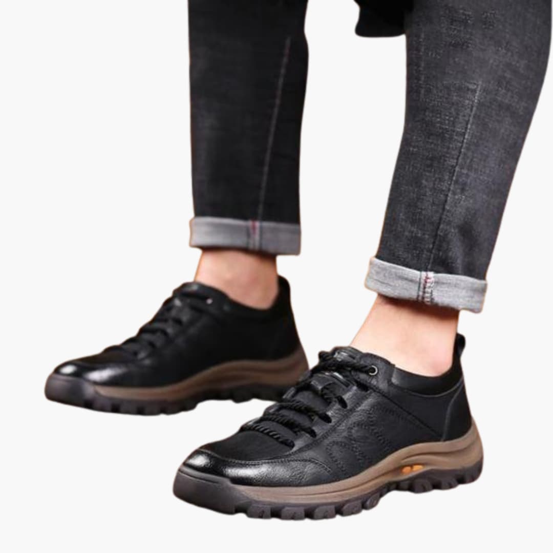 Herren Schnürschuhe mit Gummisohle