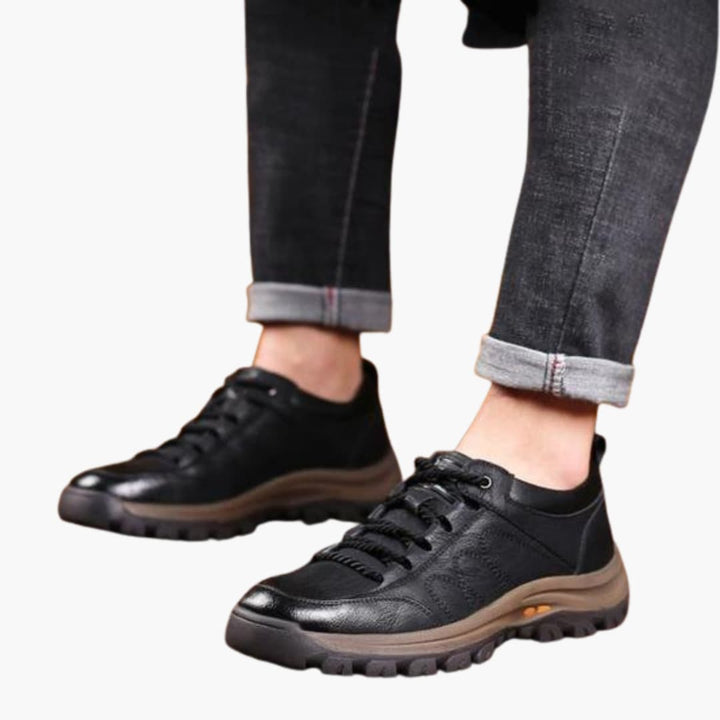 Herren Schnürschuhe mit Gummisohle