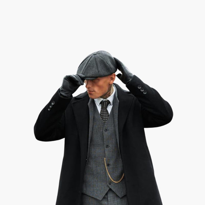 Miesten talvikäsineet säädettävällä remmillä ja vuorella