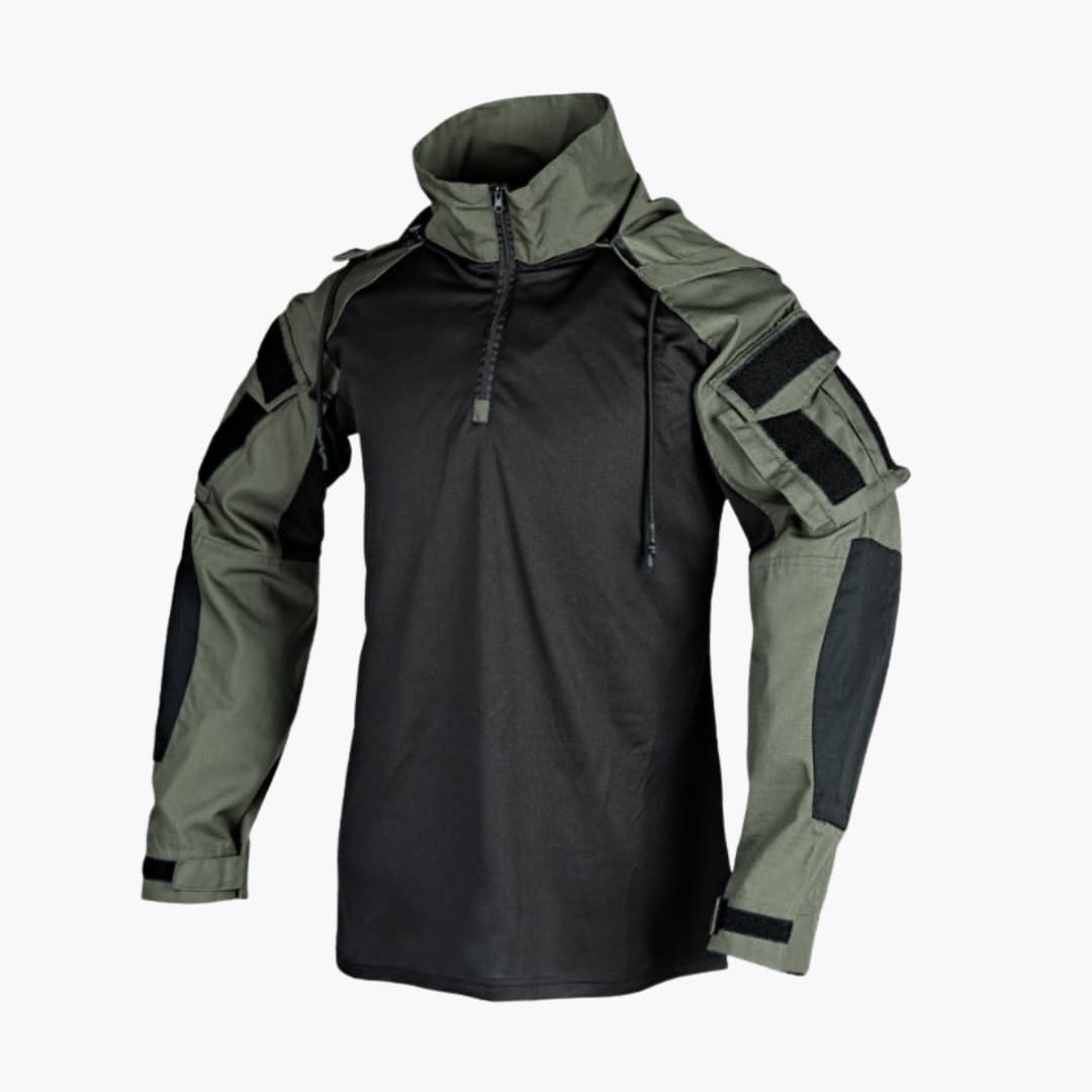 Herrenjacke mit Halb-Reißverschluss