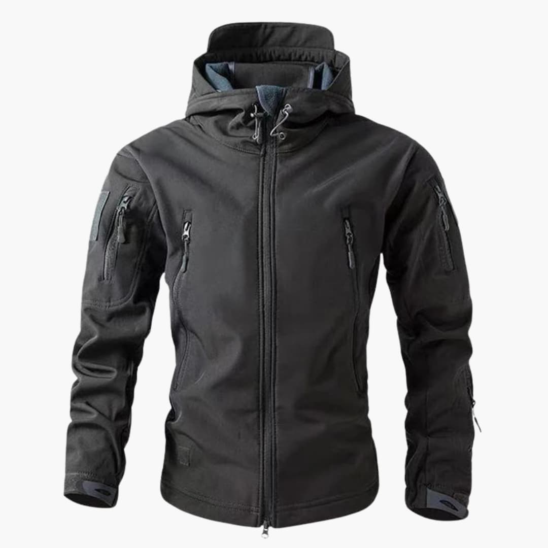 Herrenjacke mit Kapuze
