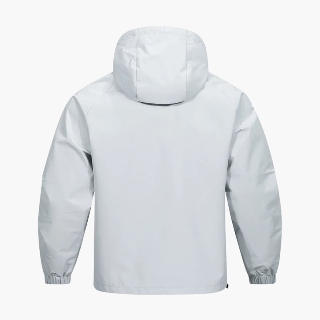 Herrenjacke mit Kapuze Frontreißverschluss und langen Ärmeln