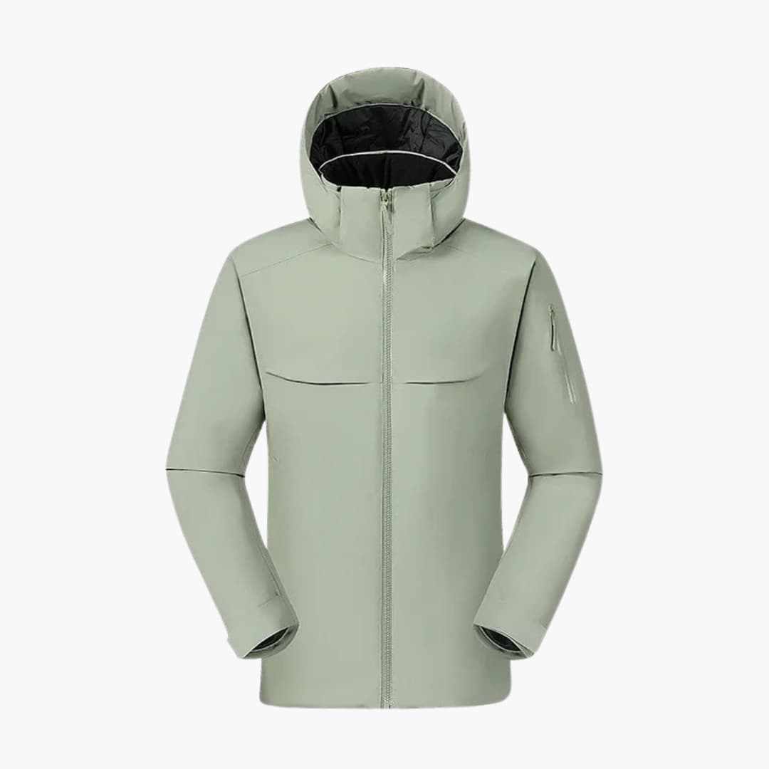 Herrenjacke mit Kapuze Seitentaschen