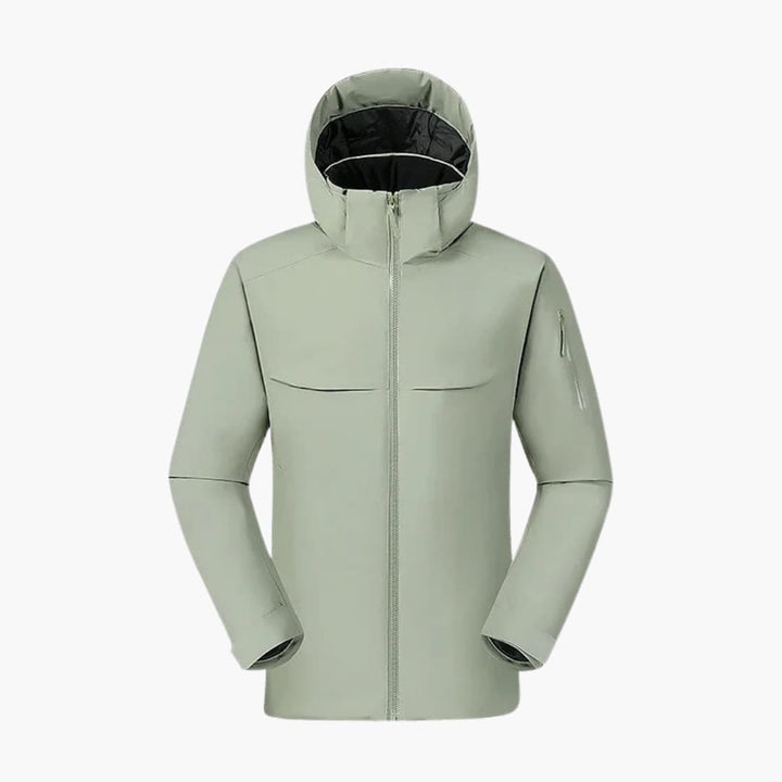 Herrenjacke mit Kapuze Seitentaschen