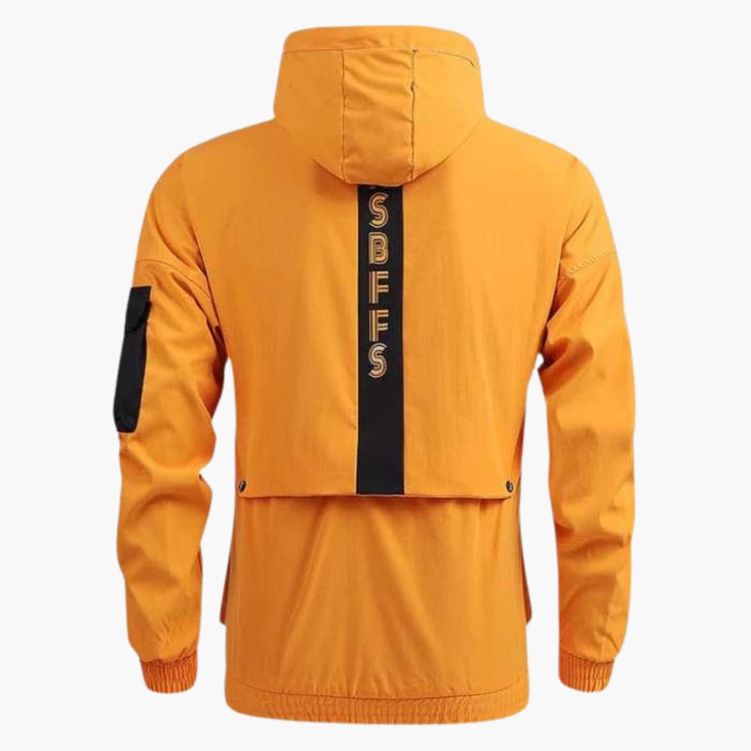 Herren jacke mit Kapuze und mehreren Taschen