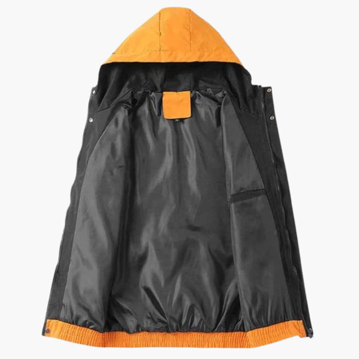 Herren jacke mit Kapuze und mehreren Taschen