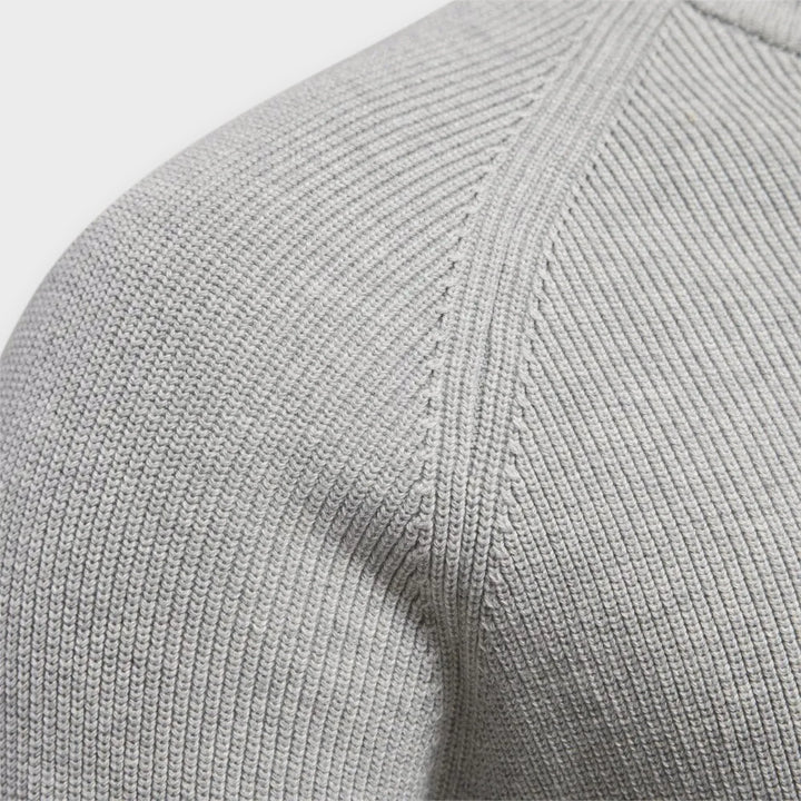 Halb-Zip Strickpullover für Herren