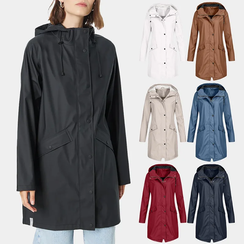 Ingrid | Trenchcoat mit Kapuze