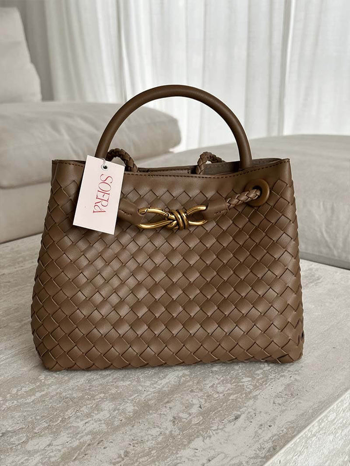 Gewebte Tasche „Lucia“