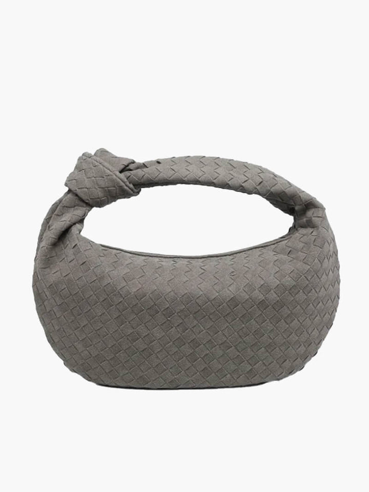 Gewebte suede Tasche medium
