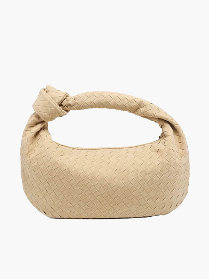 Gewebte suede Tasche medium