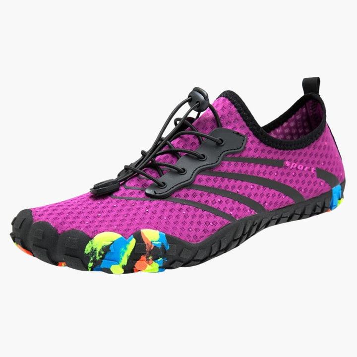 Unisex-Schuhe mit Mesh-Obermaterial und Gummiaußensohle