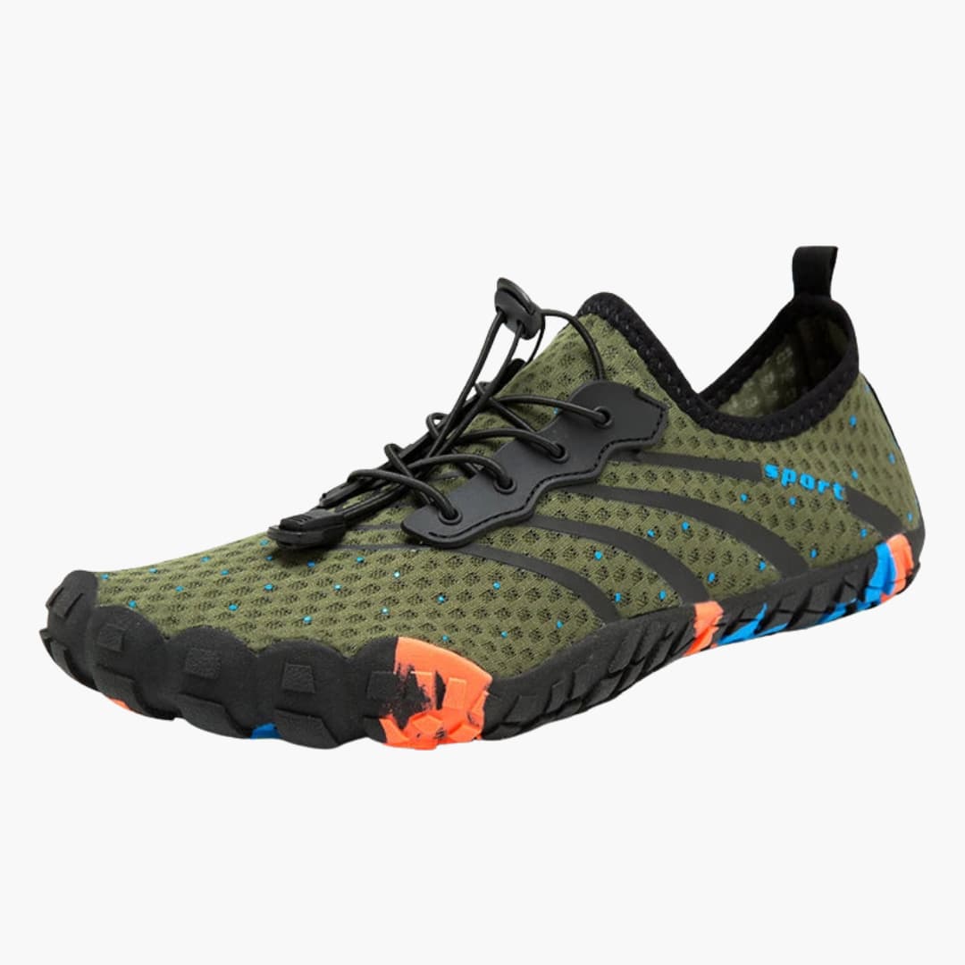 Unisex-Schuhe mit Mesh-Obermaterial und Gummiaußensohle