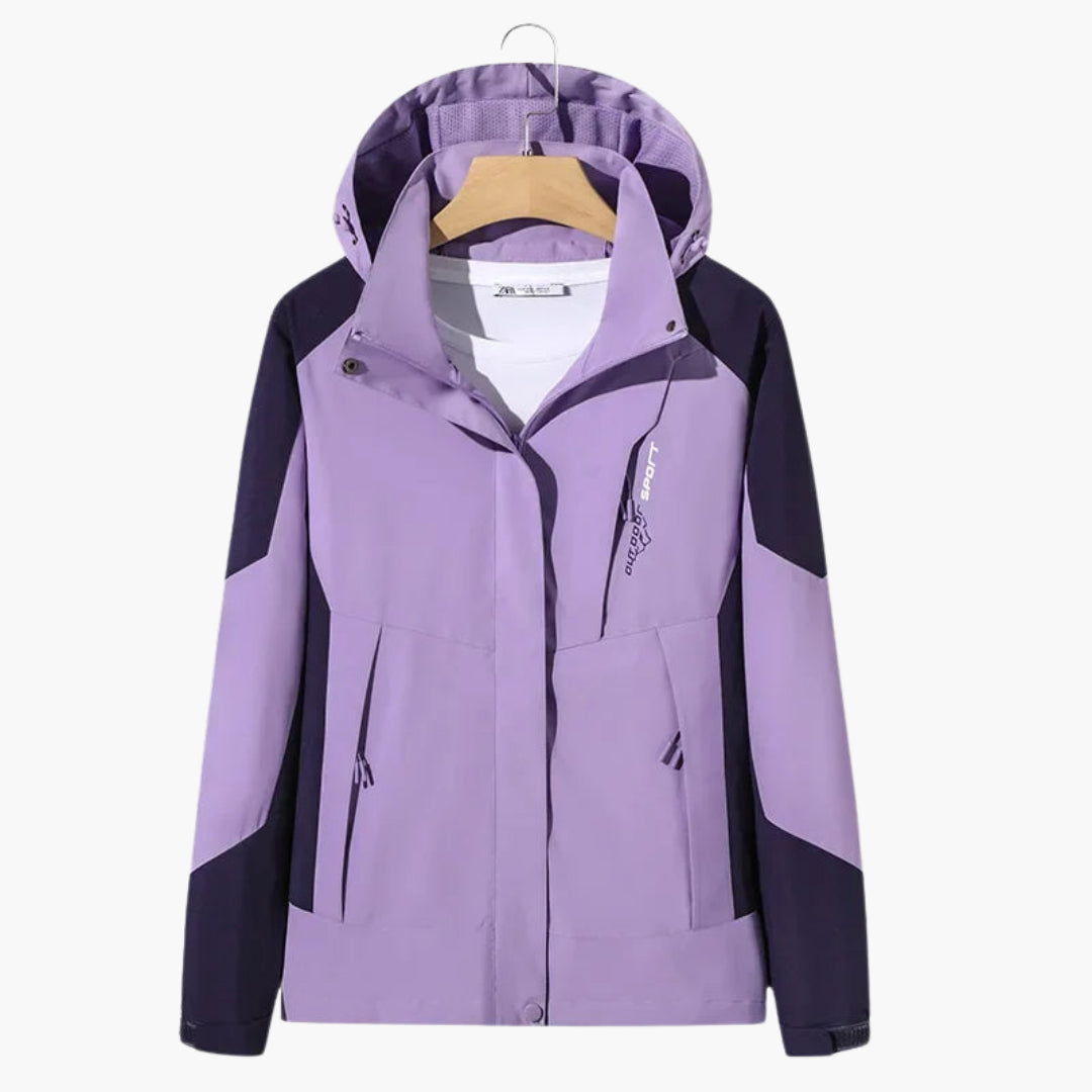 Modische Unisex Skijacke mit Windschutz