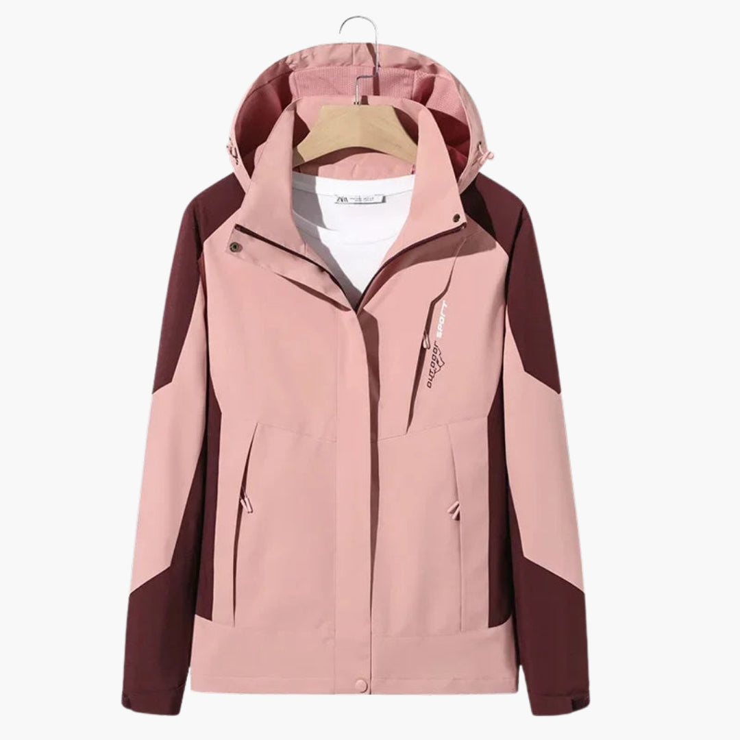 Modische Unisex Skijacke mit Windschutz