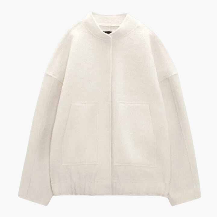 Unisex Oversized Jacke mit offener Front