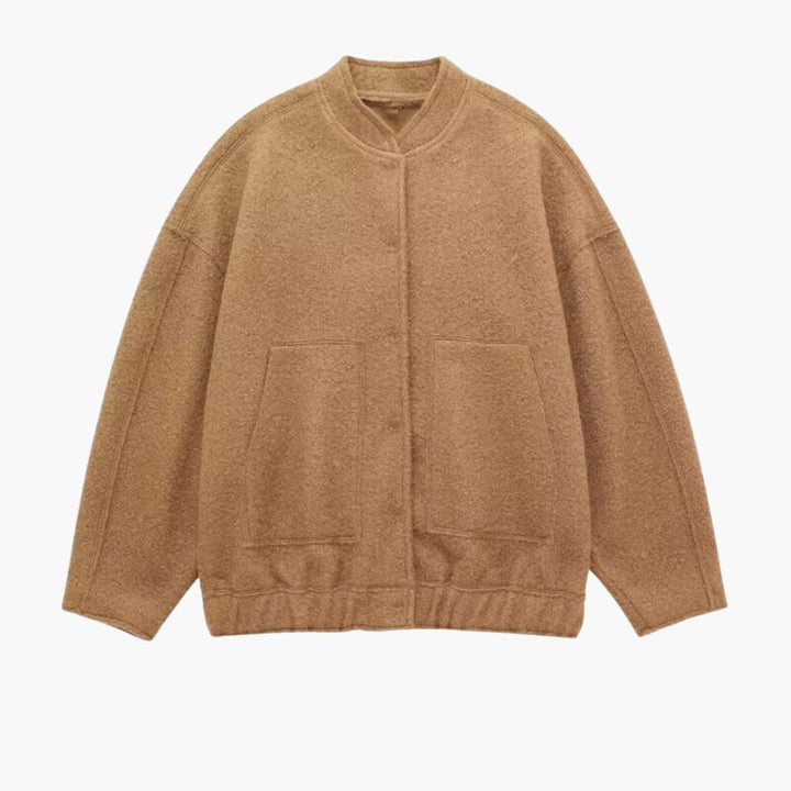Unisex Oversized Jacke mit offener Front