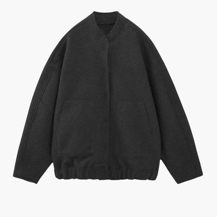 Unisex Oversized Jacke mit offener Front