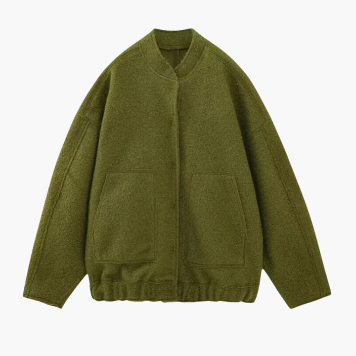 Unisex Oversized Jacke mit offener Front