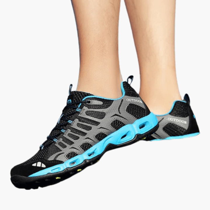 Unisex Wanderschuhe mit Mesh Obermaterial und strukturierter Sohle