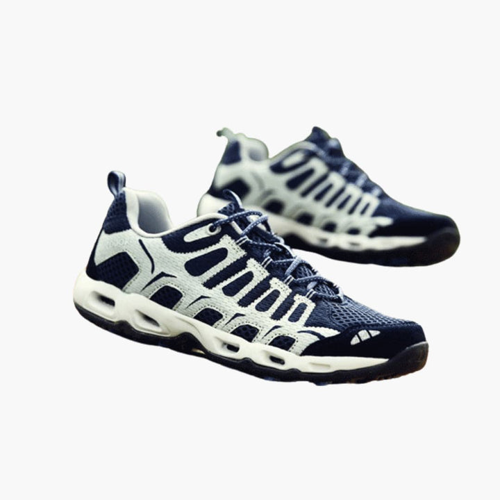 Unisex Wanderschuhe mit Mesh Obermaterial und strukturierter Sohle
