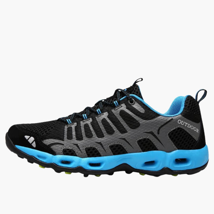 Unisex Wanderschuhe mit Mesh Obermaterial und strukturierter Sohle