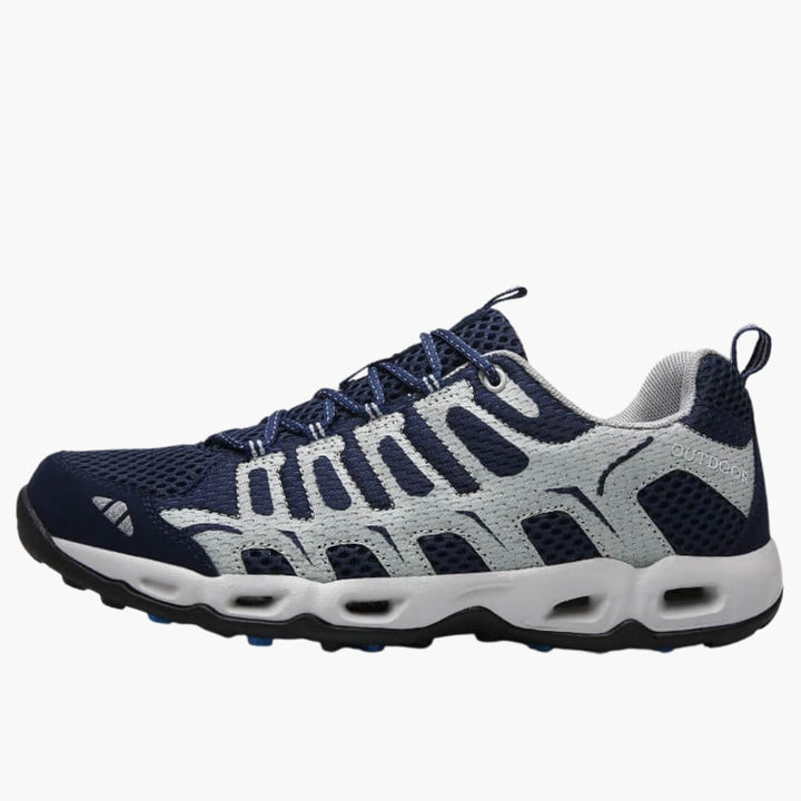 Unisex Wanderschuhe mit Mesh Obermaterial und strukturierter Sohle