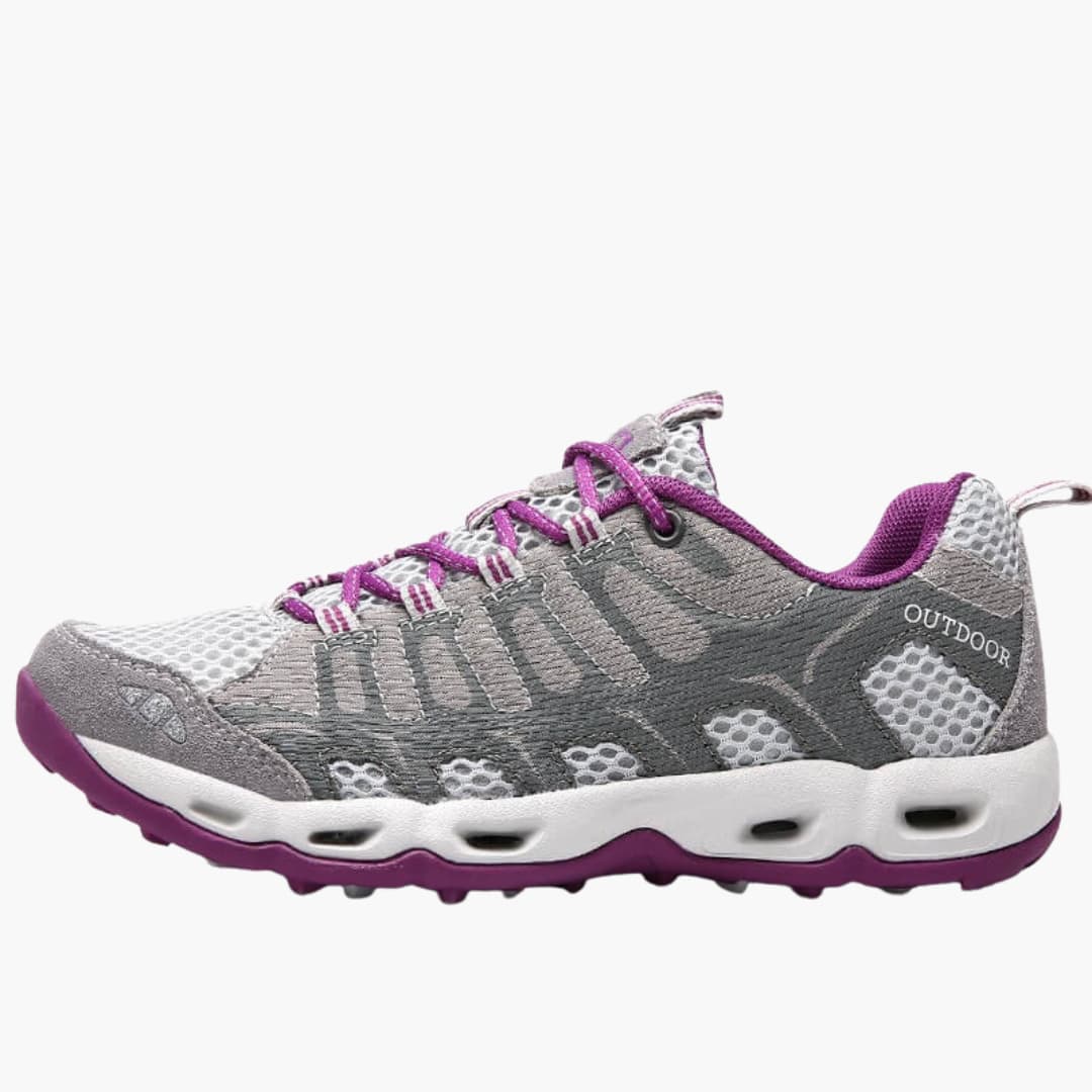 Unisex Wanderschuhe mit Mesh Obermaterial und strukturierter Sohle