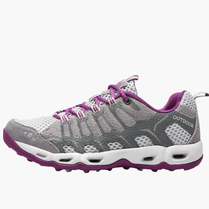 Unisex Wanderschuhe mit Mesh Obermaterial und strukturierter Sohle