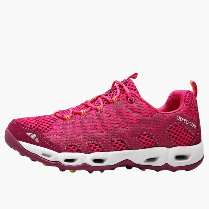 Unisex Wanderschuhe mit Mesh Obermaterial und strukturierter Sohle