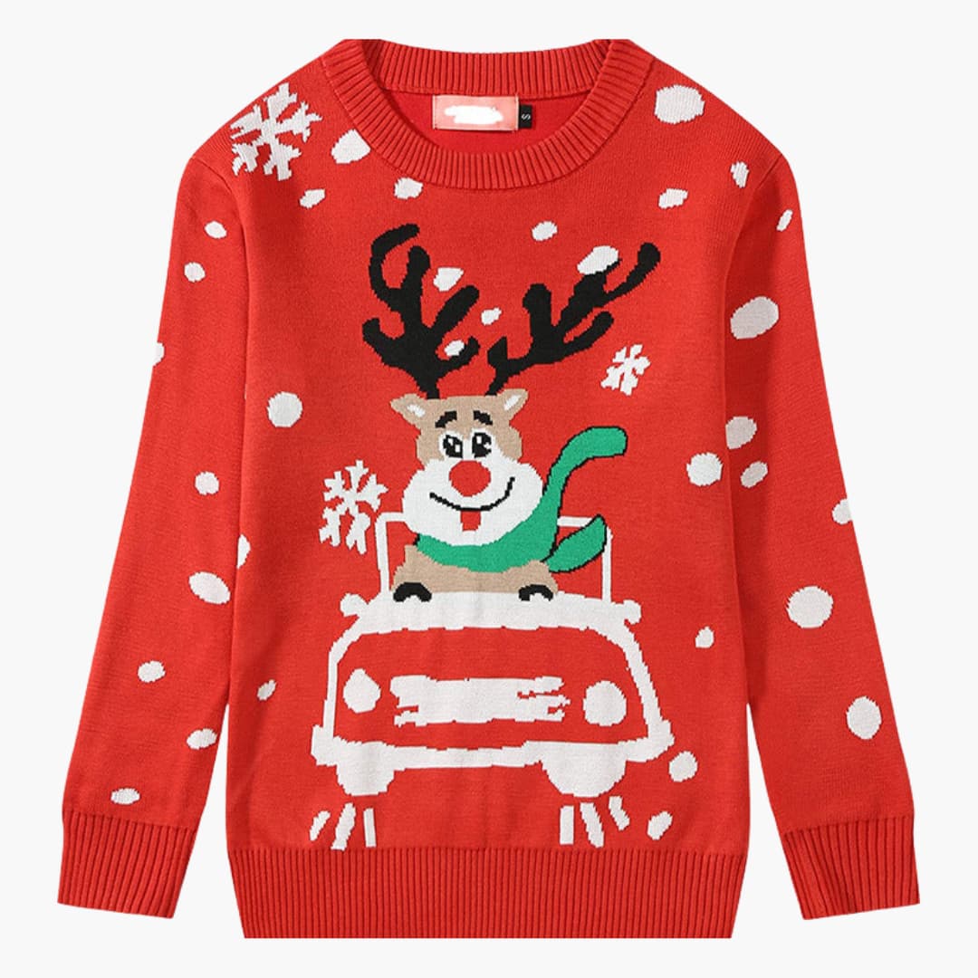Weihnachts Pullover für Damen mit Rentier Design